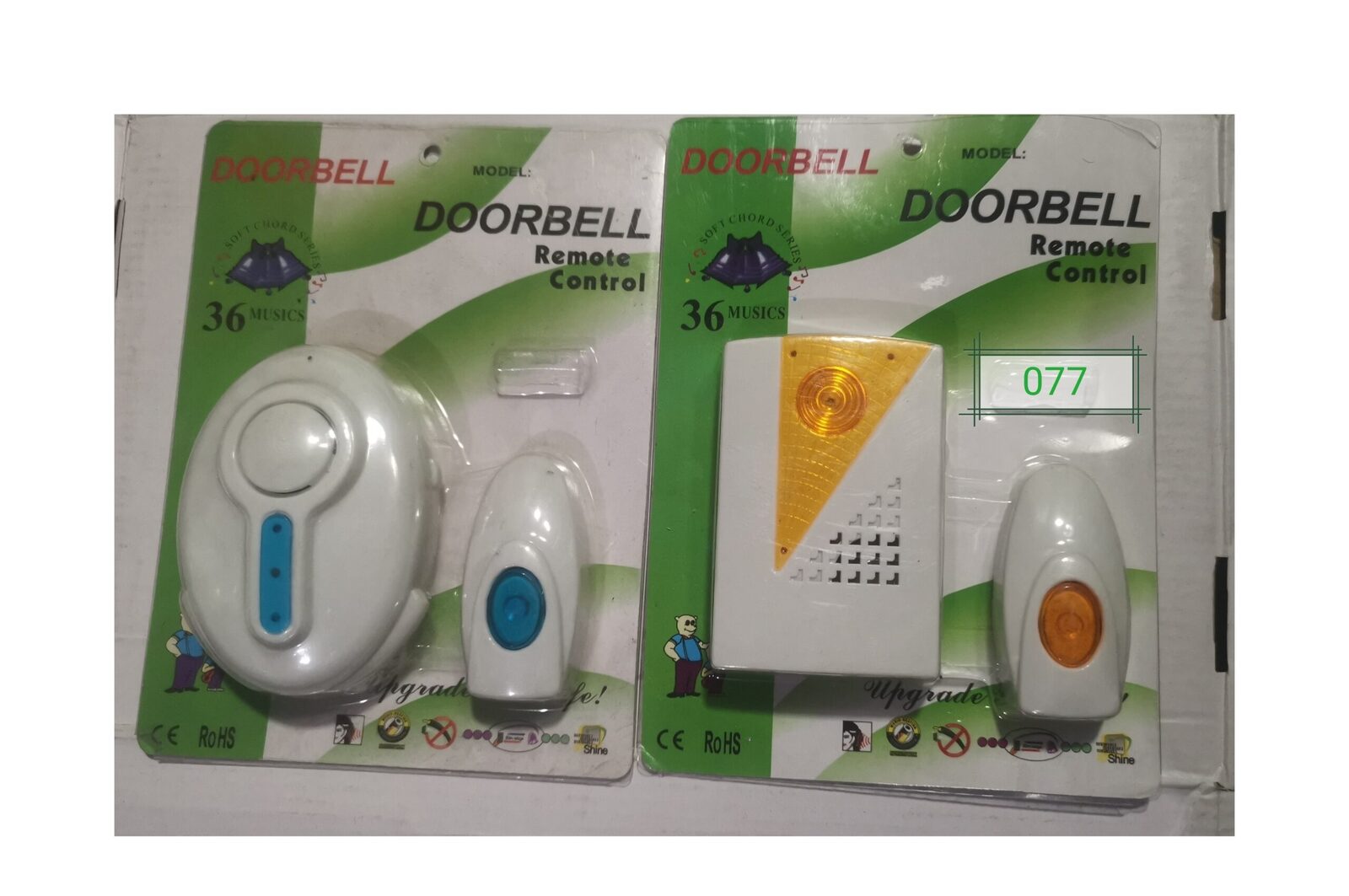 TIMBRE INALAMBRICO A PILA DOORBELL (no incluyen pilas) (U350) (neto)