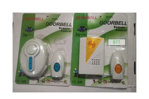 TIMBRE INALAMBRICO A PILA DOORBELL (no incluyen pilas) (U350) (neto)