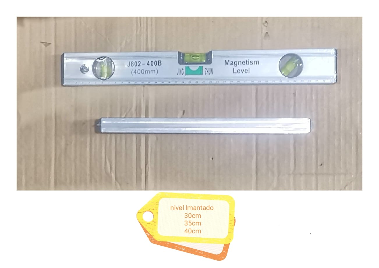 NIVEL ALUMINIO IMANTADO 30CM (U200)
