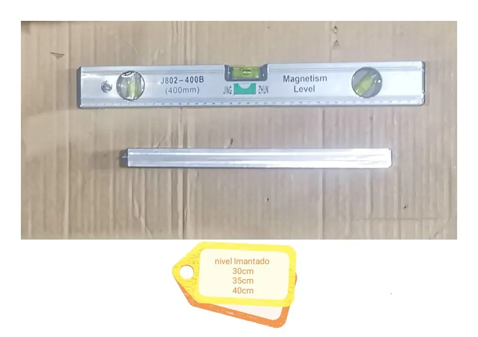 NIVEL ALUMINIO IMANTADO 30CM (U200)