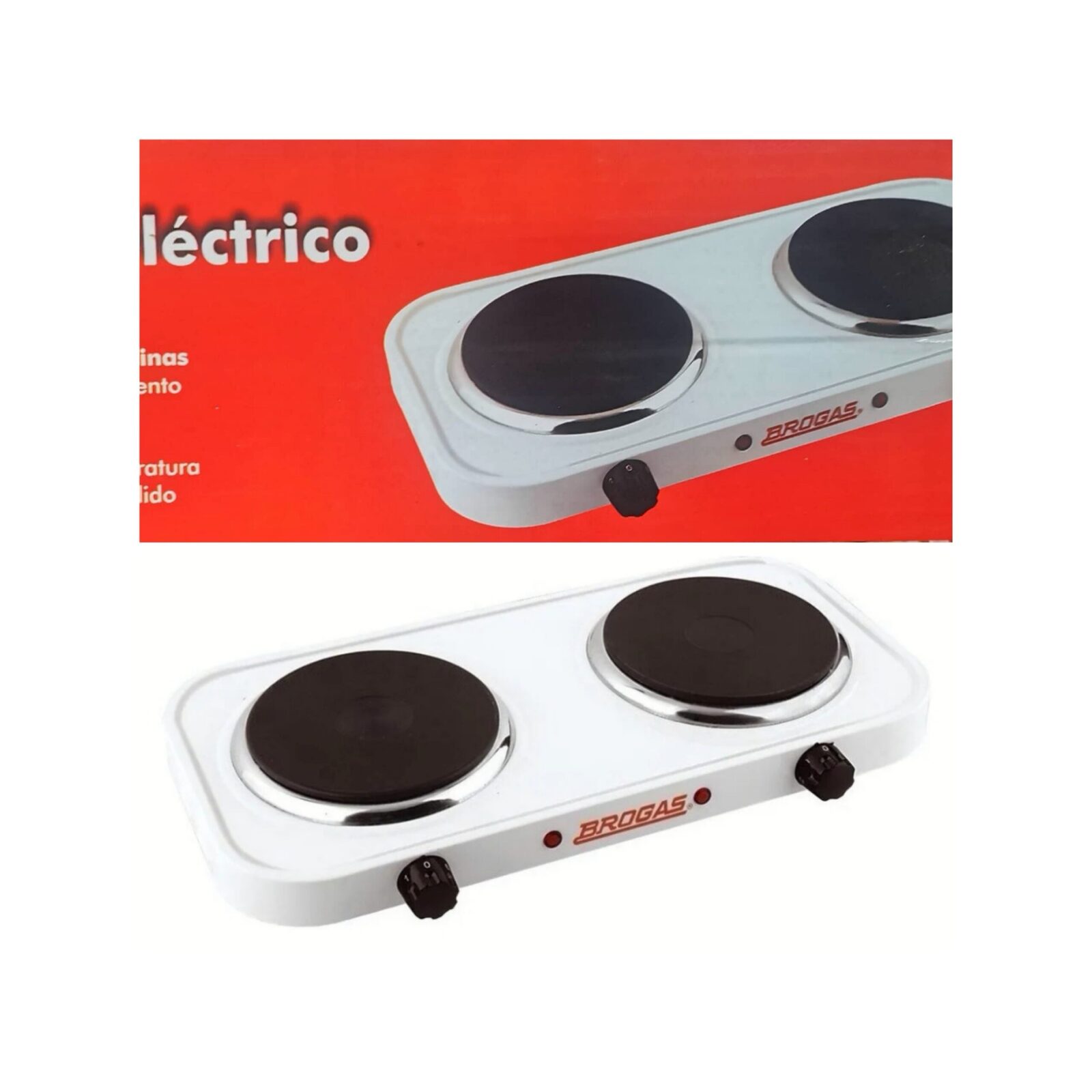 ANAFE ELECTRICO BROGAS 2HLLAS (U2800) (liquida)