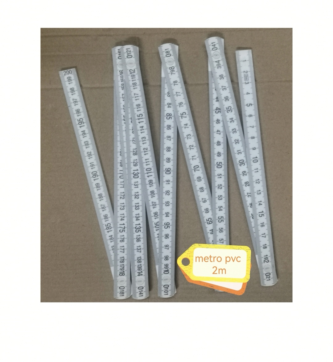 METRO PLEGABLE PLASTICO 2 M (U160)