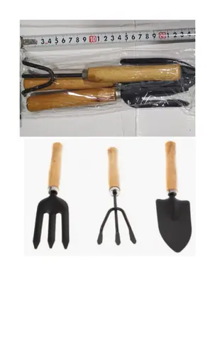 SET JARDIN MANGO MADERA X 3 (U180) (liquida neto )