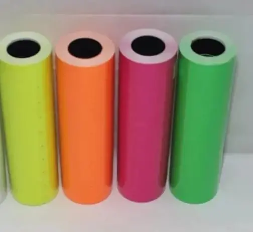 PAPEL PARA ETIQUETADORA X10 ROLLOS COLORES (U170)