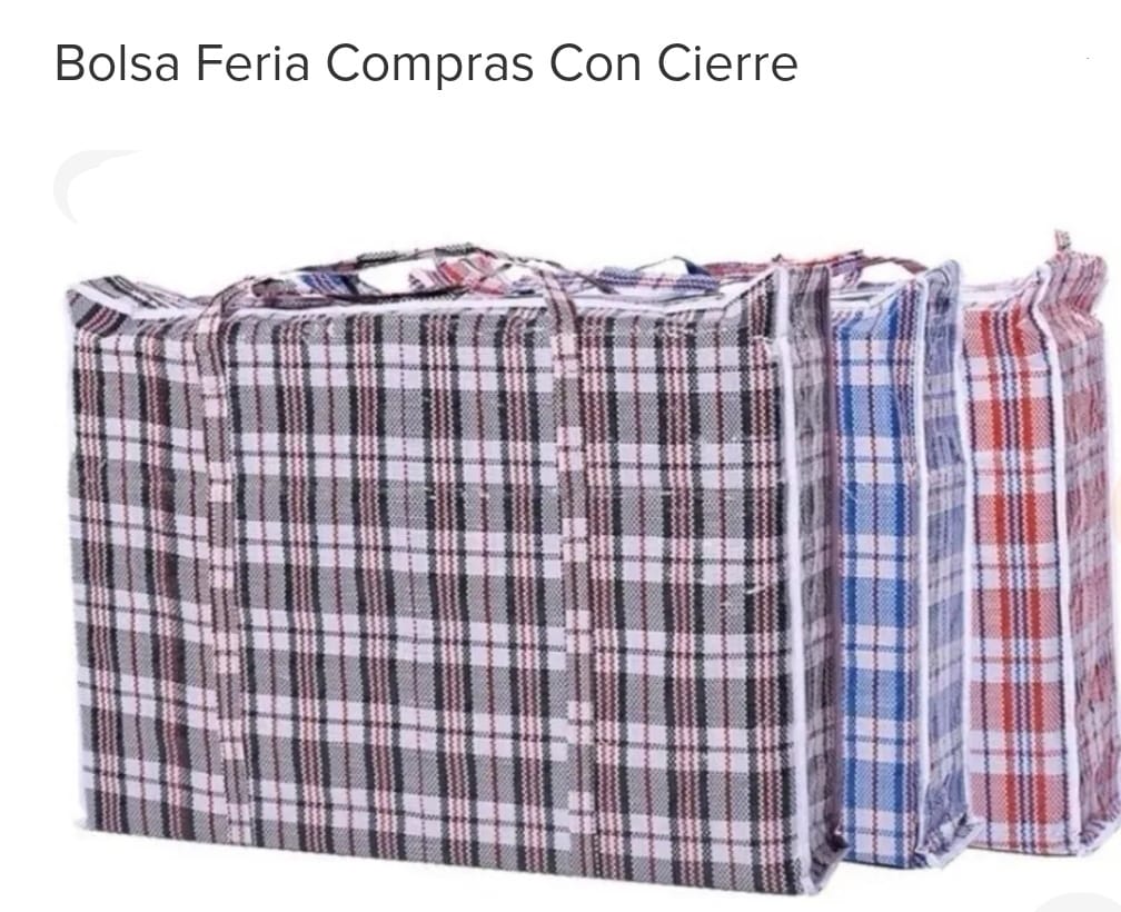 BOLSA FERIA CON CIERRE 50X50CM (U135)