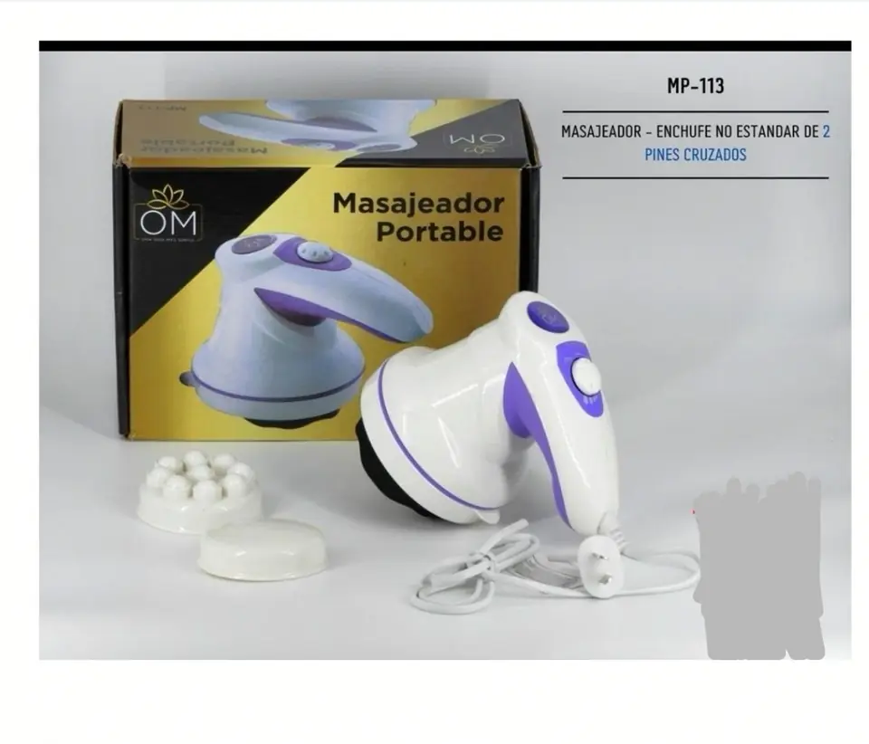 MASAJEADOR PORTATIL OM MP-113 220V (U1200)