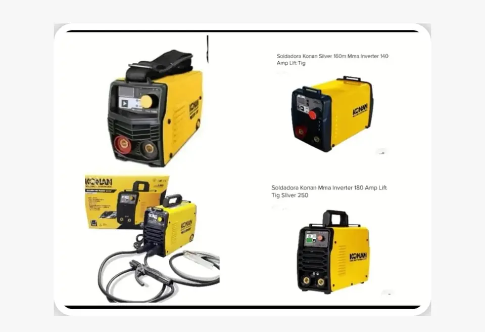 SOLDADORA MMA INVERTER KONAN 160AMP (U11500)