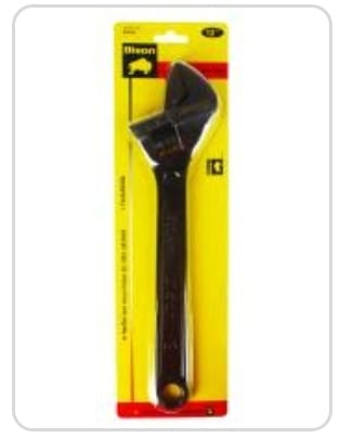 LLAVE FRANCESA FOSFATIZA BISON 8" (U430)
