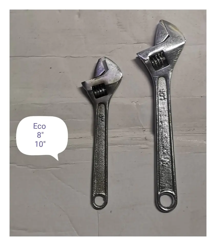LLAVE FRANCESA CROMADA 10" ECO (U340)