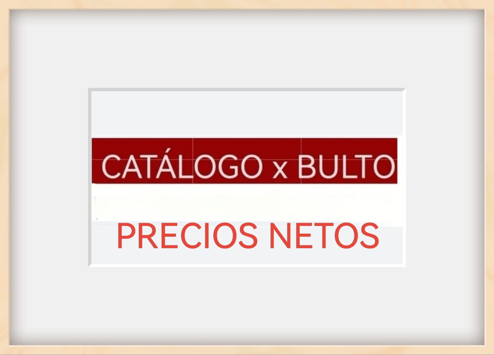 PROMOCIONES X BULTO (NETO)
