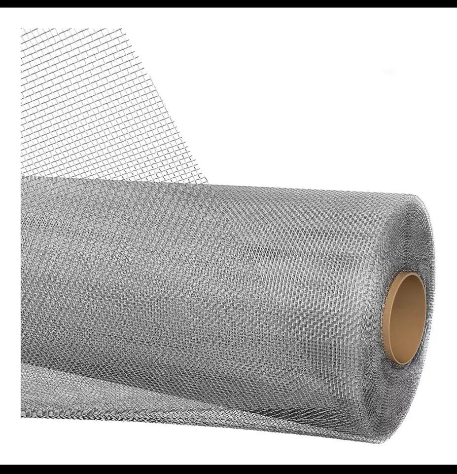 TEJIDO MOSQUITERO ALUMINIO 1M X 30 M (U6400) (LIQUIDA NETO)