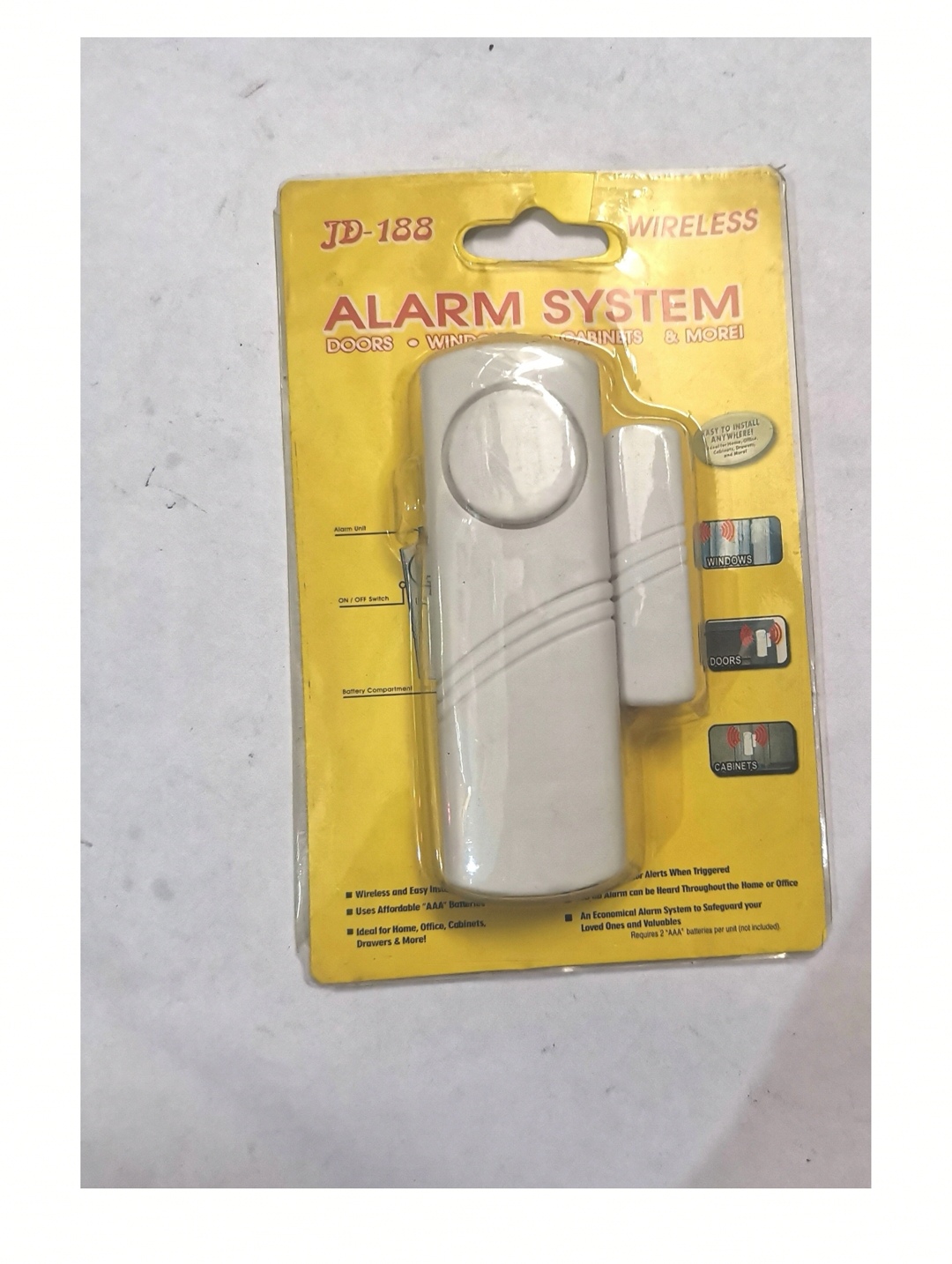 ALARMA PARA PUERTA Y VENTANA LARGA (U110)
