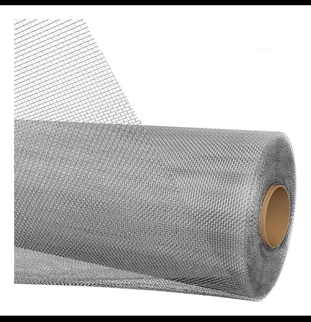 TEJIDO MOSQUITERO ALUMINIO 0.8M X 30 M (U5300) (LIQUIDA NETO)