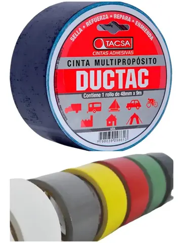 CINTA MULTIPROPOSITO TACSA 48MM X 9 MTS -NETO (LIQUIDA)