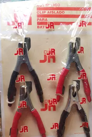 PINZA CLIPS BATERIA 70AMP X 4 PCS (NETO) (LIQUIDA)