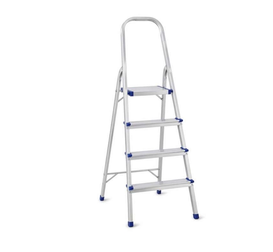 ESCALERA ALUMINIO 4 ESCALONES (U4800) (LIQUIDA)