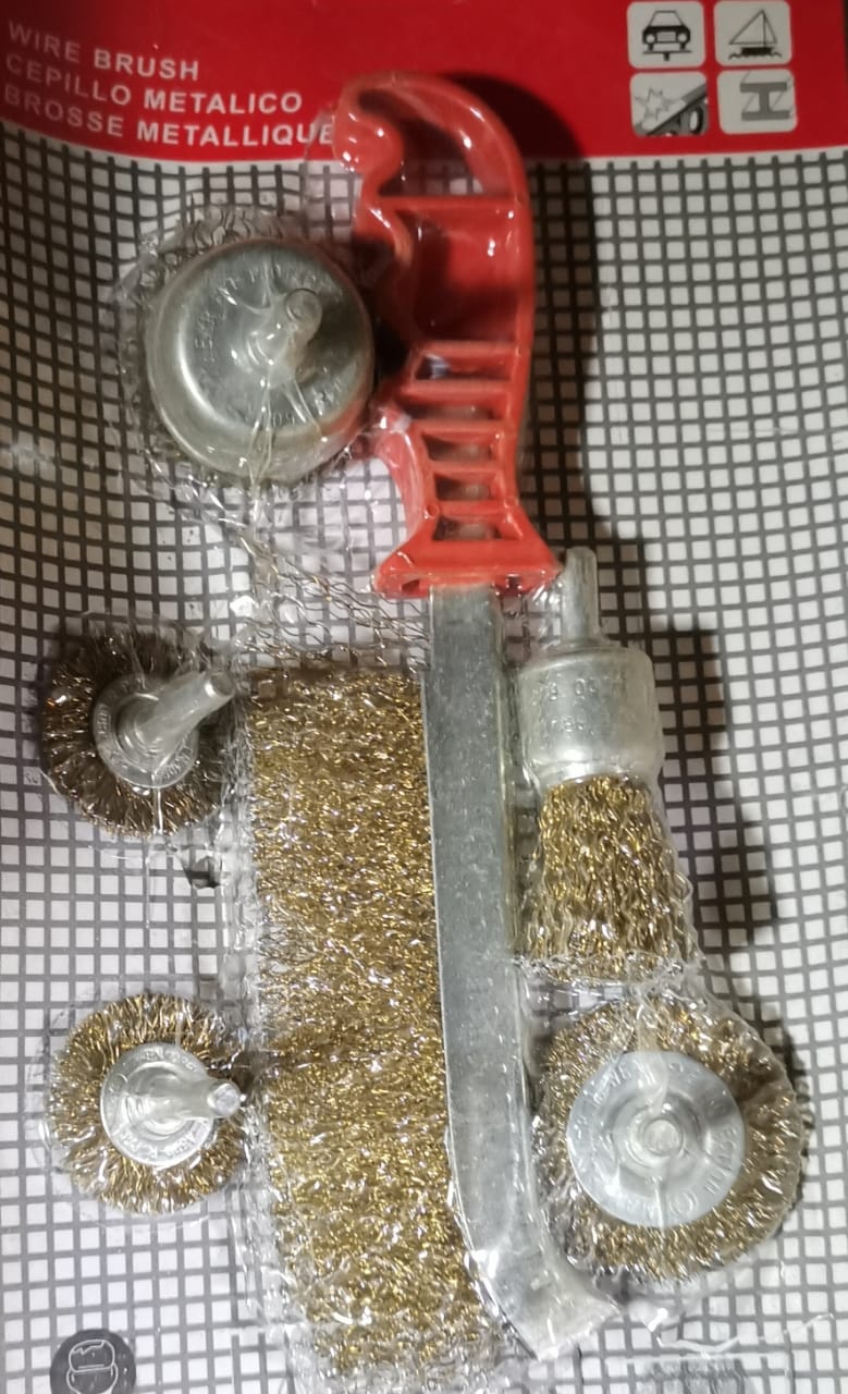 CEPILLOS PARA TALADROS SET 6 PIEZAS (U350) (LIQUIDA)