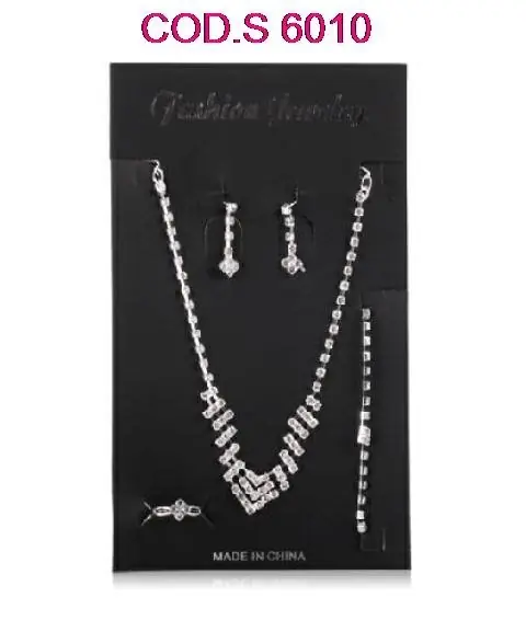 S6010 SET COLLAR AROS PULCERA ANILLO