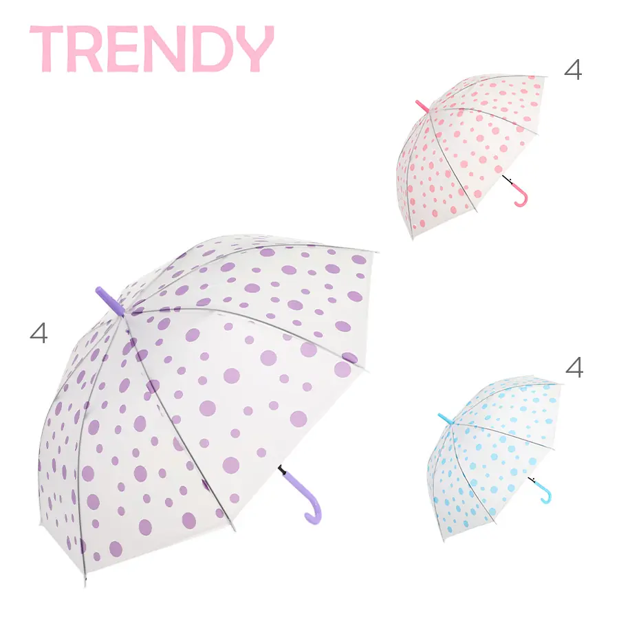 Paraguas Infantiles Trendy Automático Eva Metal