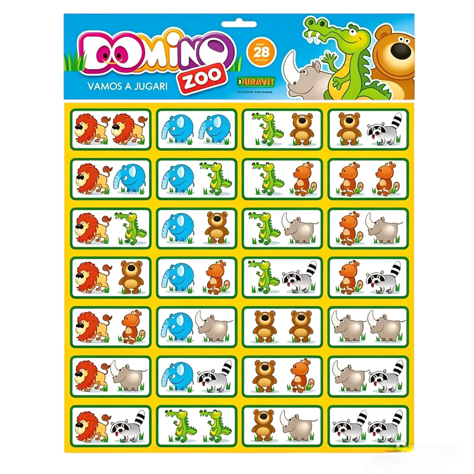 14 DOMINO EN BLISTERS  DURAVIT (Caja 36)