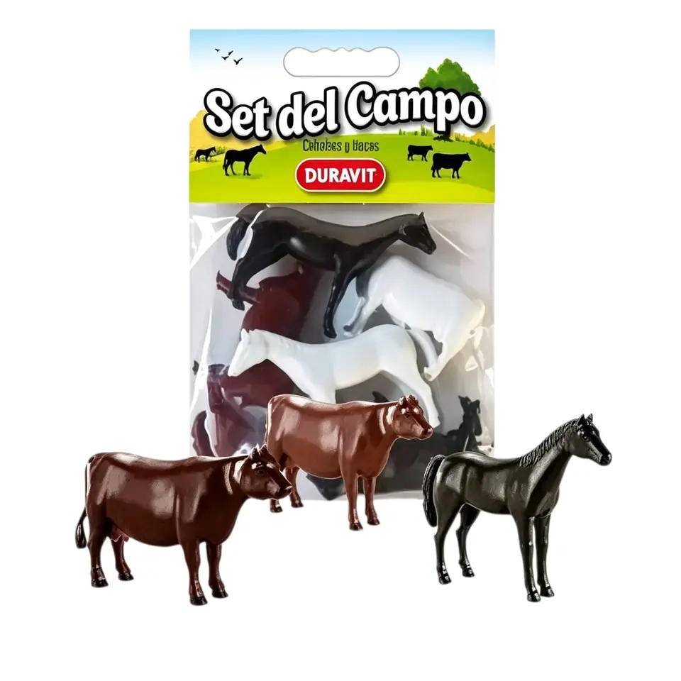 630- SET DE CAMPO X6 CABALLO VACA DURAVIT (CAJA 30)