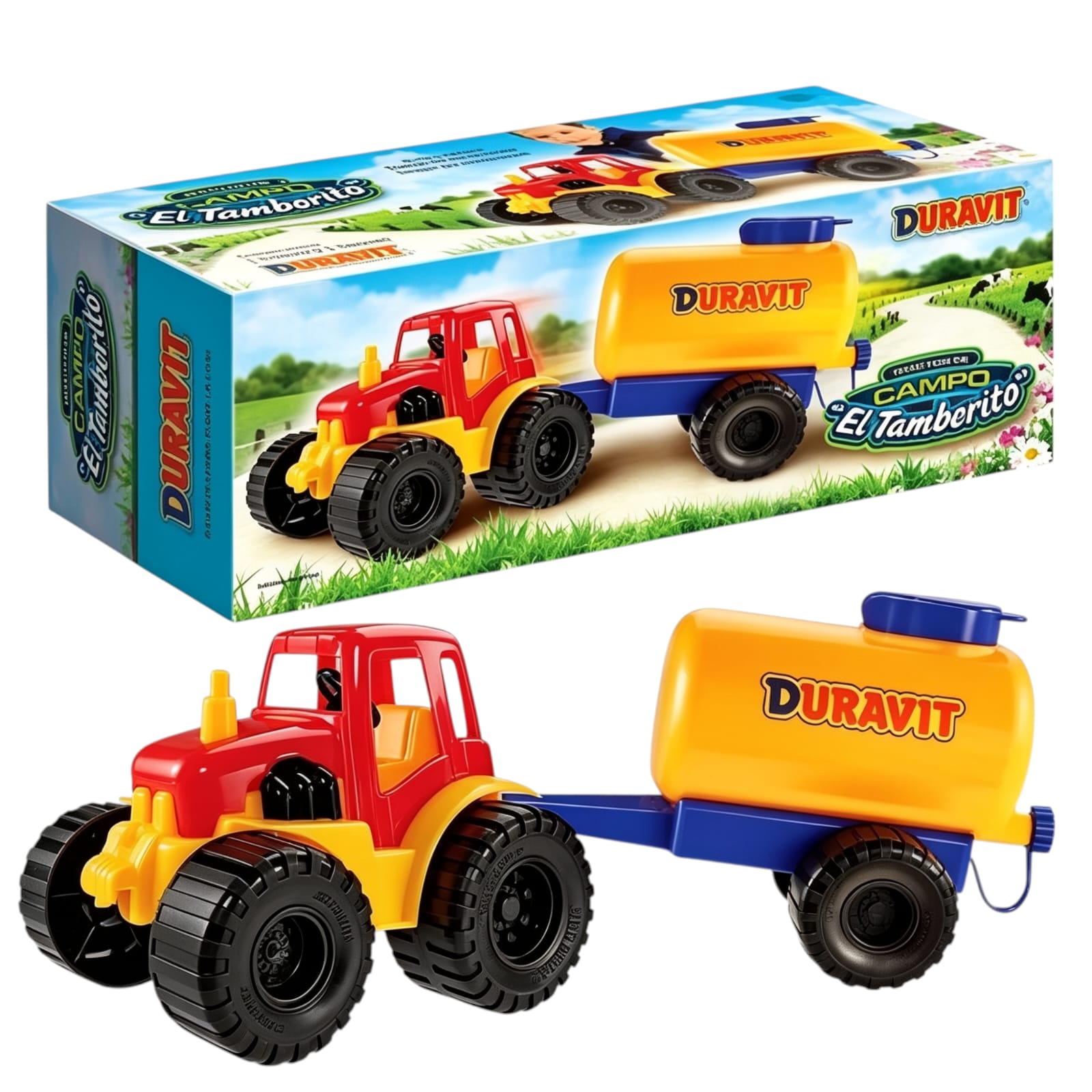219 TRACTOR CON TANQUE  DURAVIT (Caja 9)