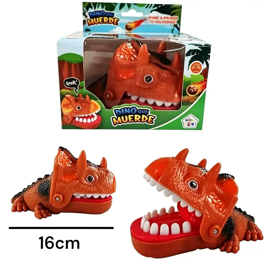 *55515- JUEGO DESTREZA DINO MORDEDOR +INFO+FOTOS