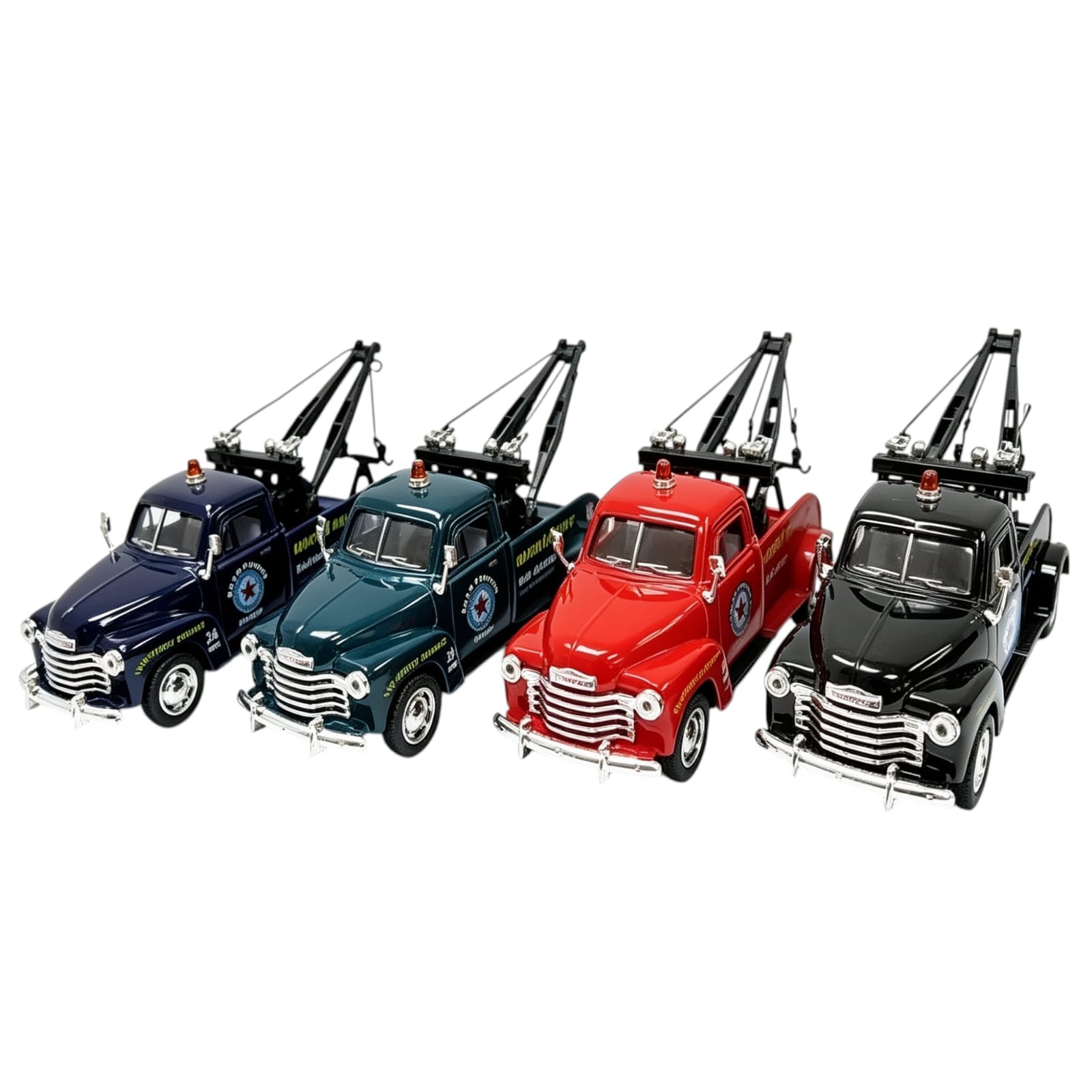 25000-COLECCION KINSMART CHEVROLET 3100 WRE 1:40 GRUA LICENCIA  AUTOMOTRIZ PACKAGING VISOR +INFO+FOTOS