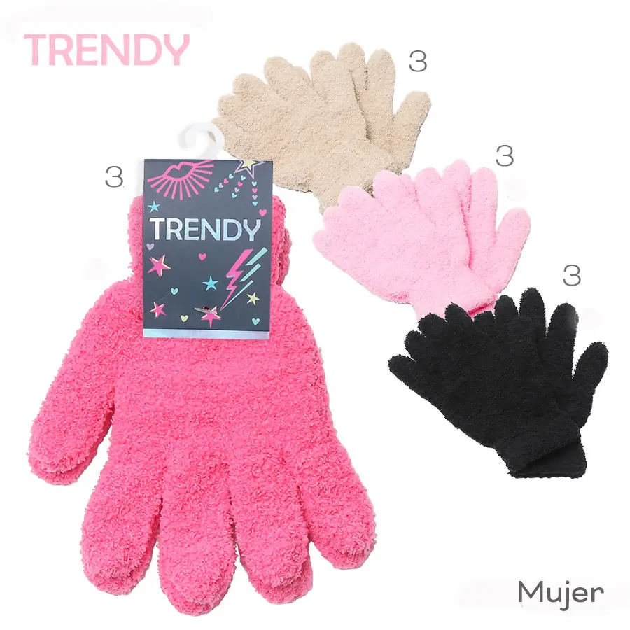 51138C- Guante MUJER Trendy D3 +INFO+FOTOS