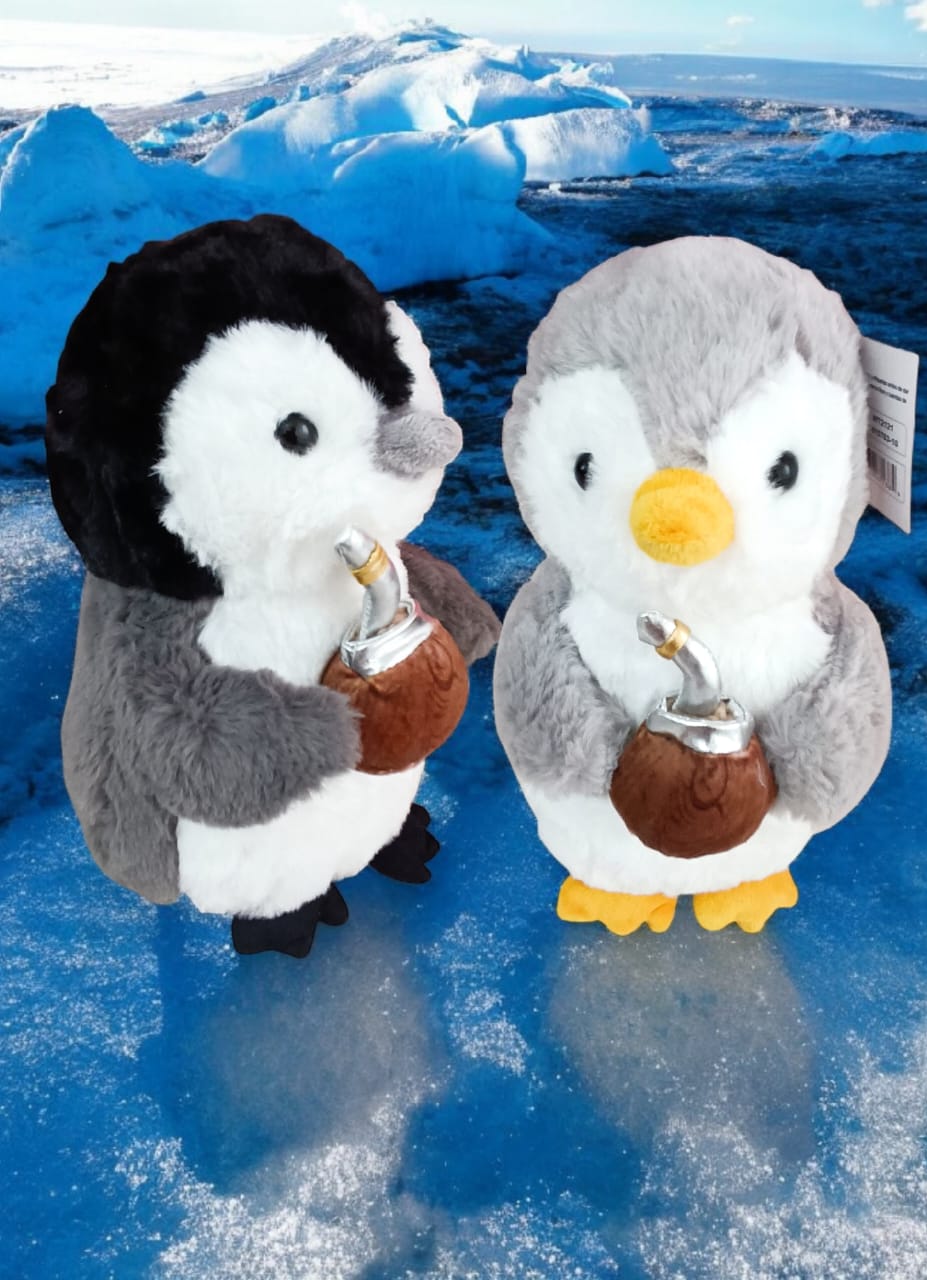 615783-10- PINGUINO C/MATE 10"= 25CM ANIMALES DE MAR +INFO+FOTOS