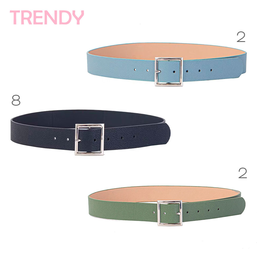 51706 - Cinturon Trendy MUJER Info: S/M: 95cm | M/L: 105 cm  Composición: pu