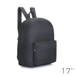 15829 – Mochila Lisa  Info: Mochila de lona Composición: 600D Alto: 44cm Ancho: 33cm Profundidad: 21cm