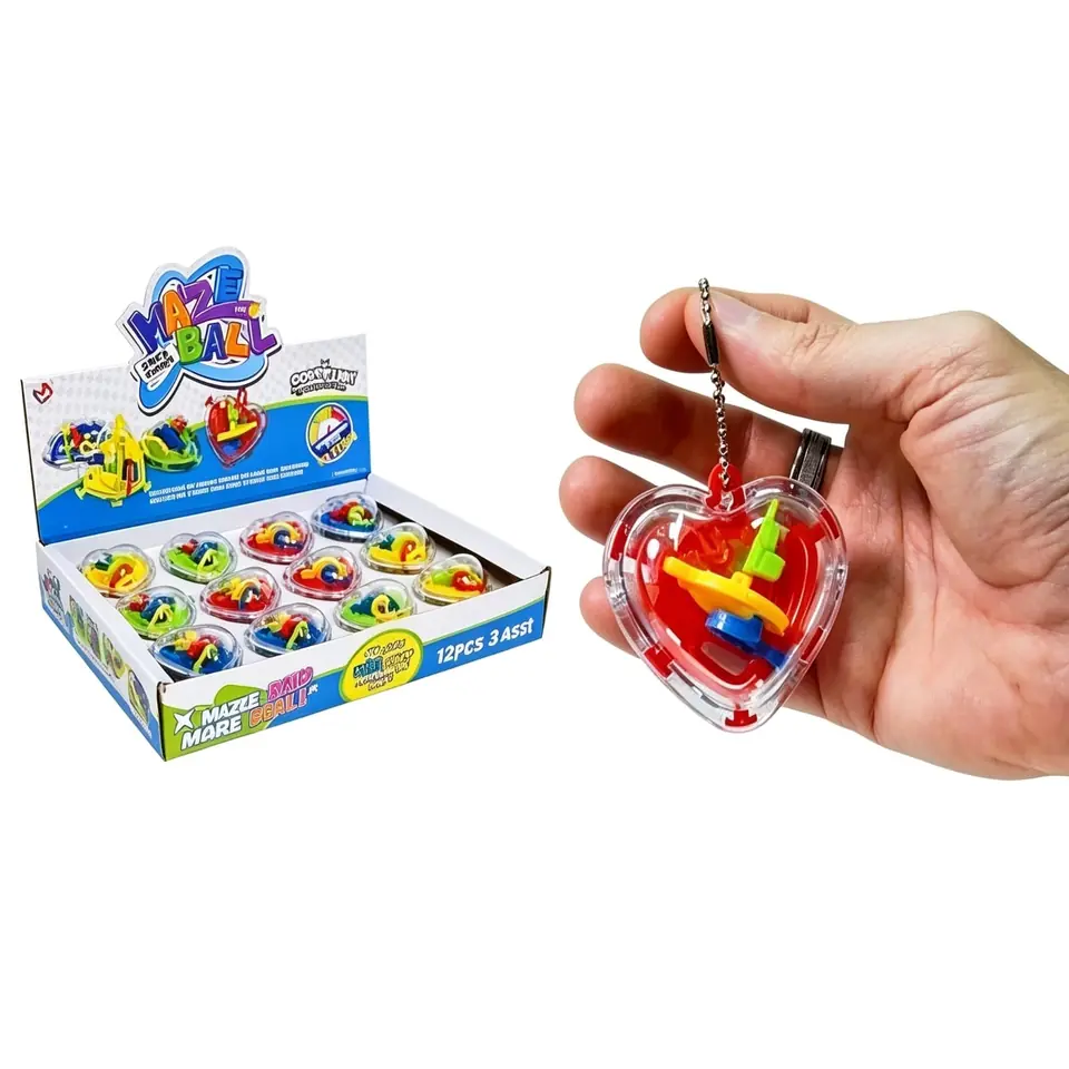 57560 JUEGO LABERINTO MAZE BALL X 12