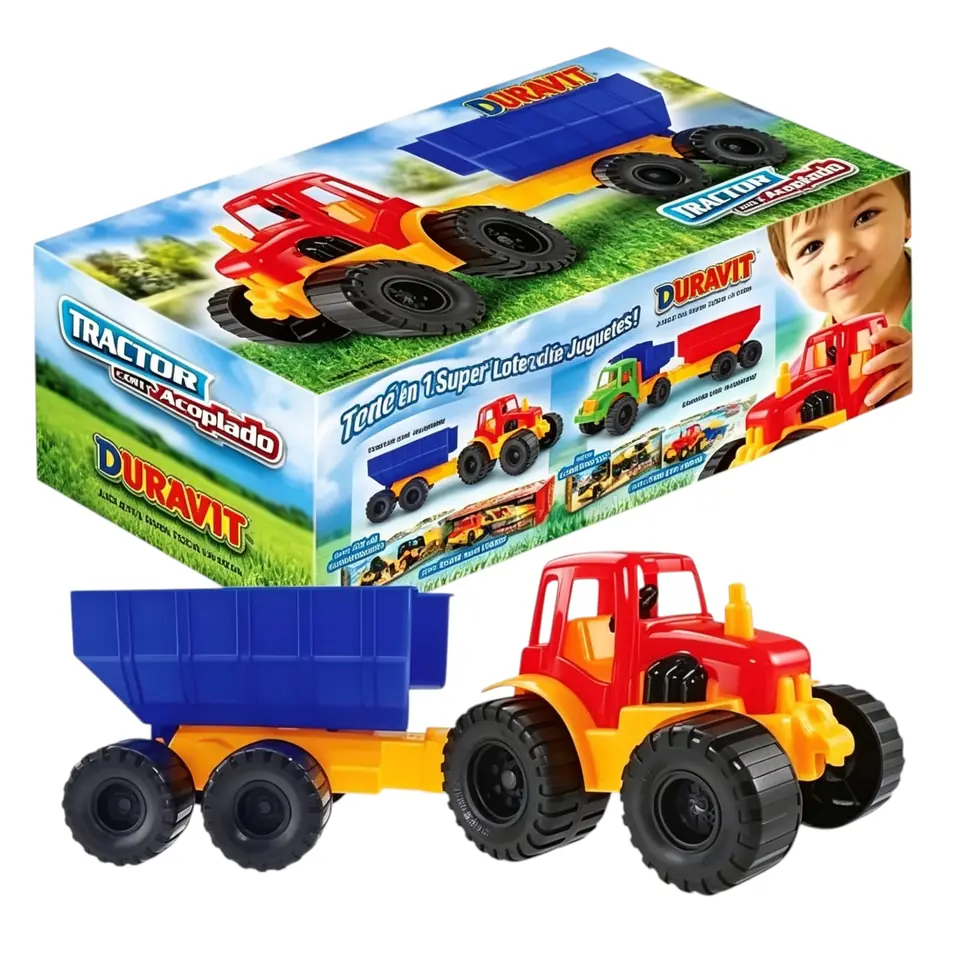 217 TRACTOR CHICO C/ACOPLADO   DURAVIT (Caja  6)