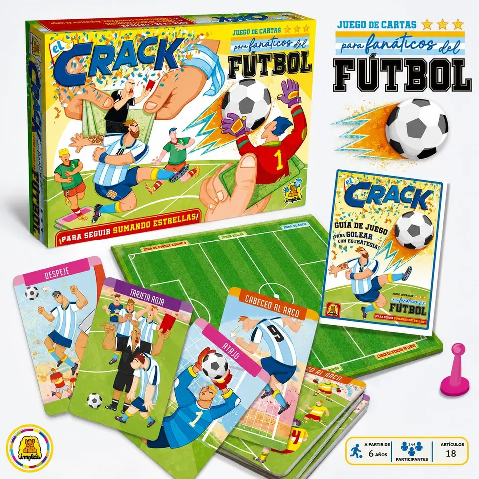 IM- EL CRACK CARTAS DE FUTBOL JUEGOS IMPLAS +INFO+FOTOS