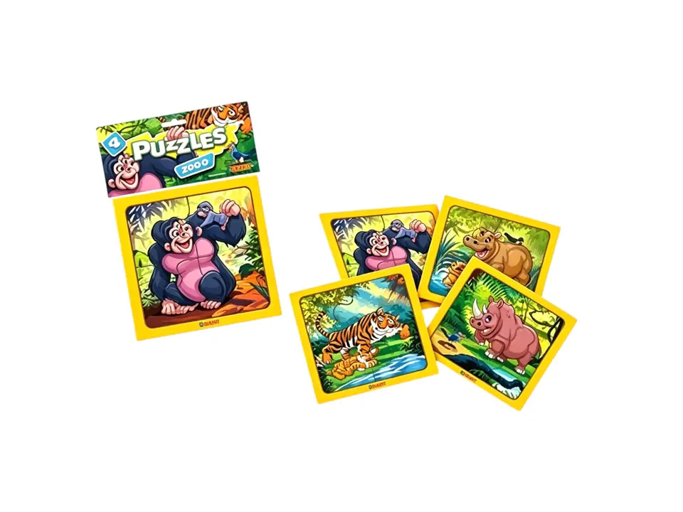 22 PUZZLE ZOO 2  X 4 DURAVIT (Caja 48)