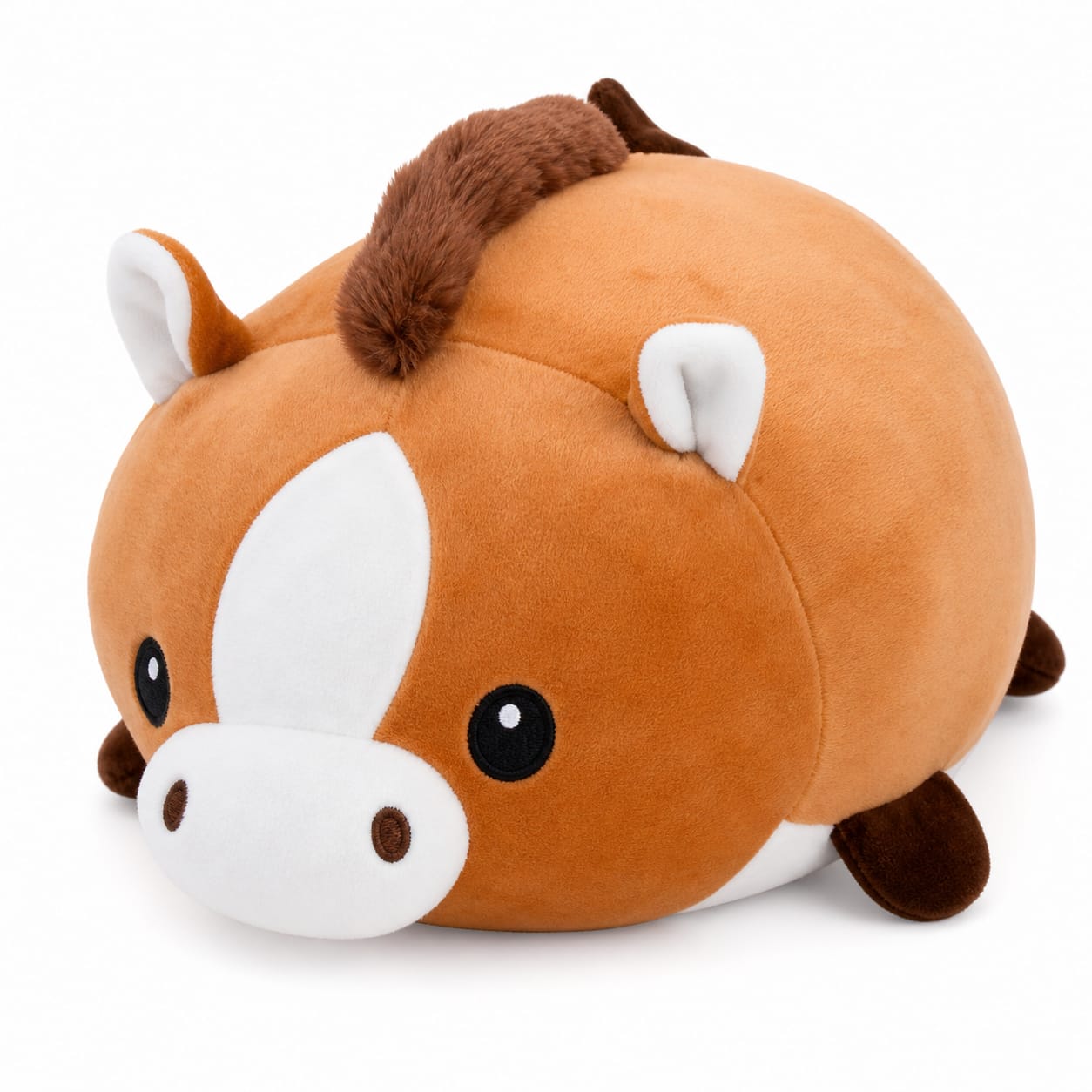 615463D- ALMOHADON peluches CABALLO PLUSH  NIÑOS BEBES 12"=30.50CM +INFO+FOTOS