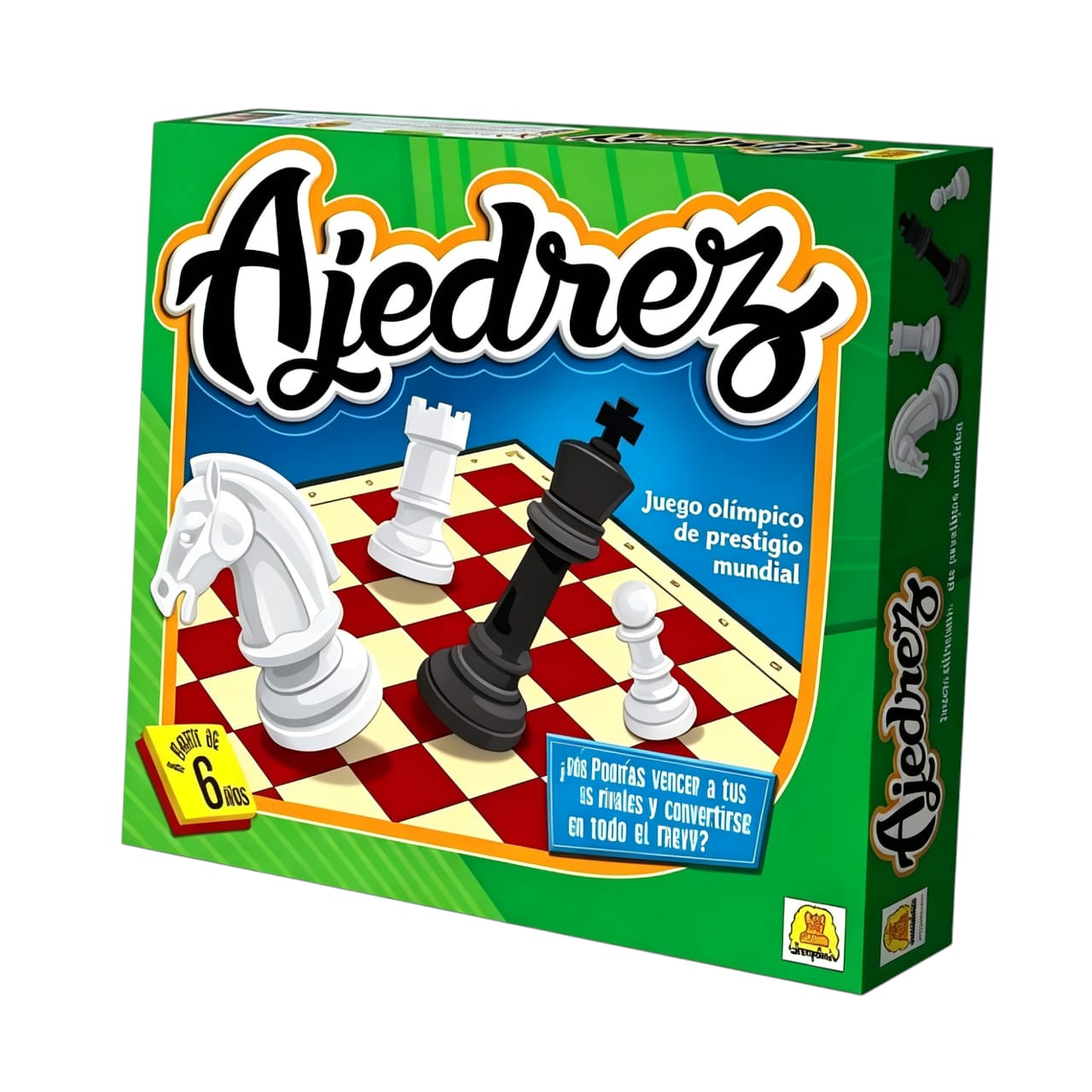 IM55 - Ajedrez Linea económica. IMPLAS  Tradicionales CAJAX8,  Participantes: 2 jugadores Edad: a partir de 6 años Medidas de la caja 27 x 25 x 4.5 cm (+INFO PDF)