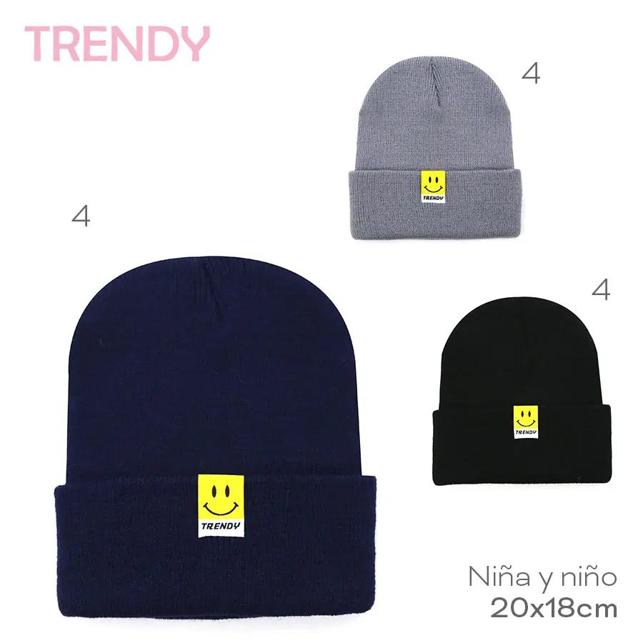 16901- Gorro Trendy	18 cm	18 cm		acrilico +INFO+FOTOS