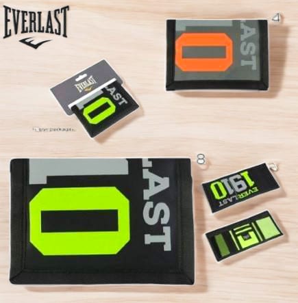 26649  BILLETERA EVERLAST NATICAS, COMPARTIMIENTOS INTERNOS CIERRE CON ABROJO E INCLUYE PACKAGING IDEAL PARA EXHIBICIÓN, 100% NYLON, 12.50 X 27 CM