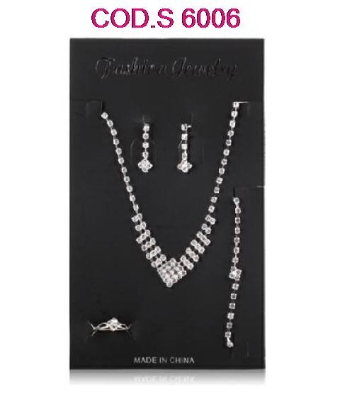 S6006 SET COLLAR AROS PULCERA ANILLO