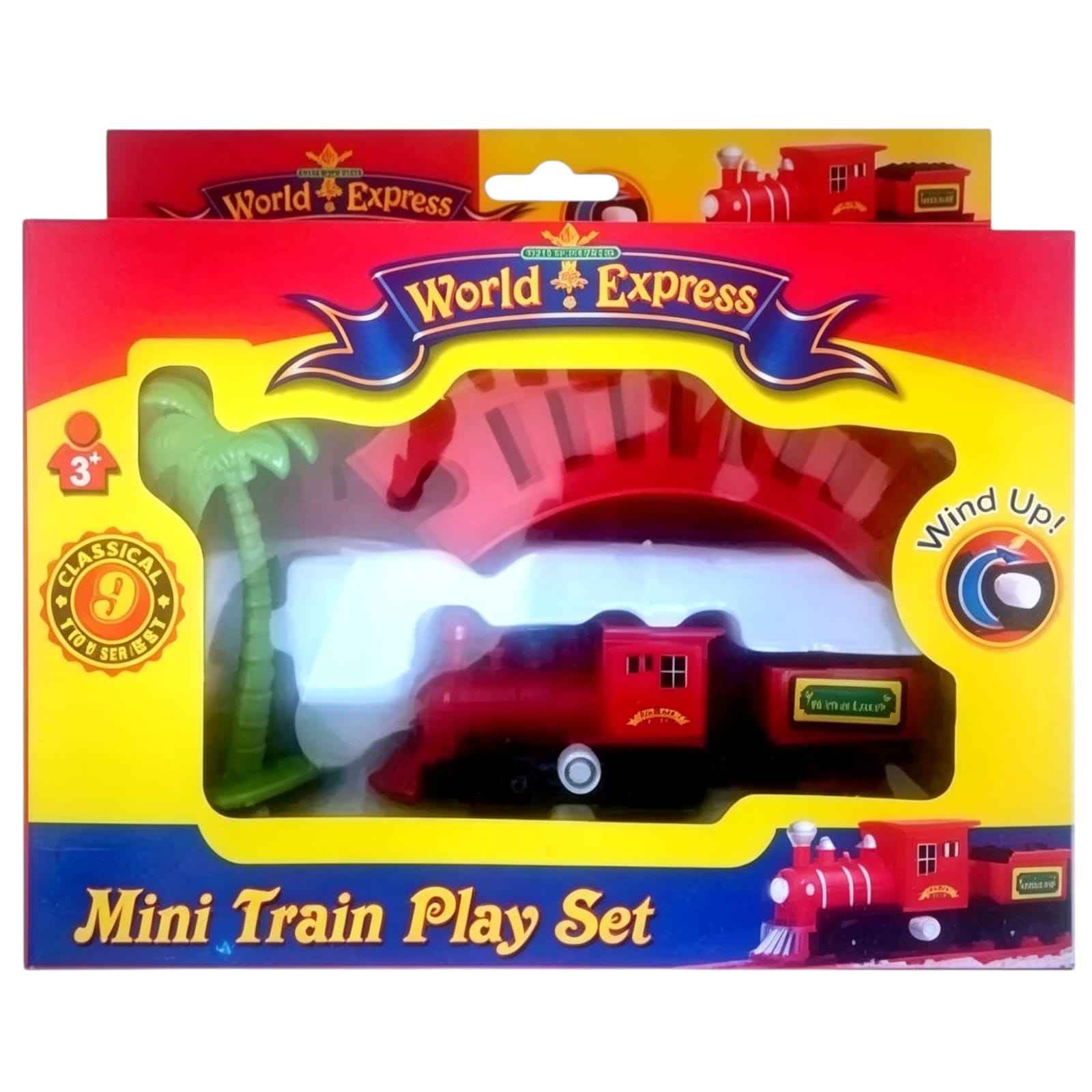 19863 - TREN C/VIAS A CUERDA 18X16X4 (VIDEO)