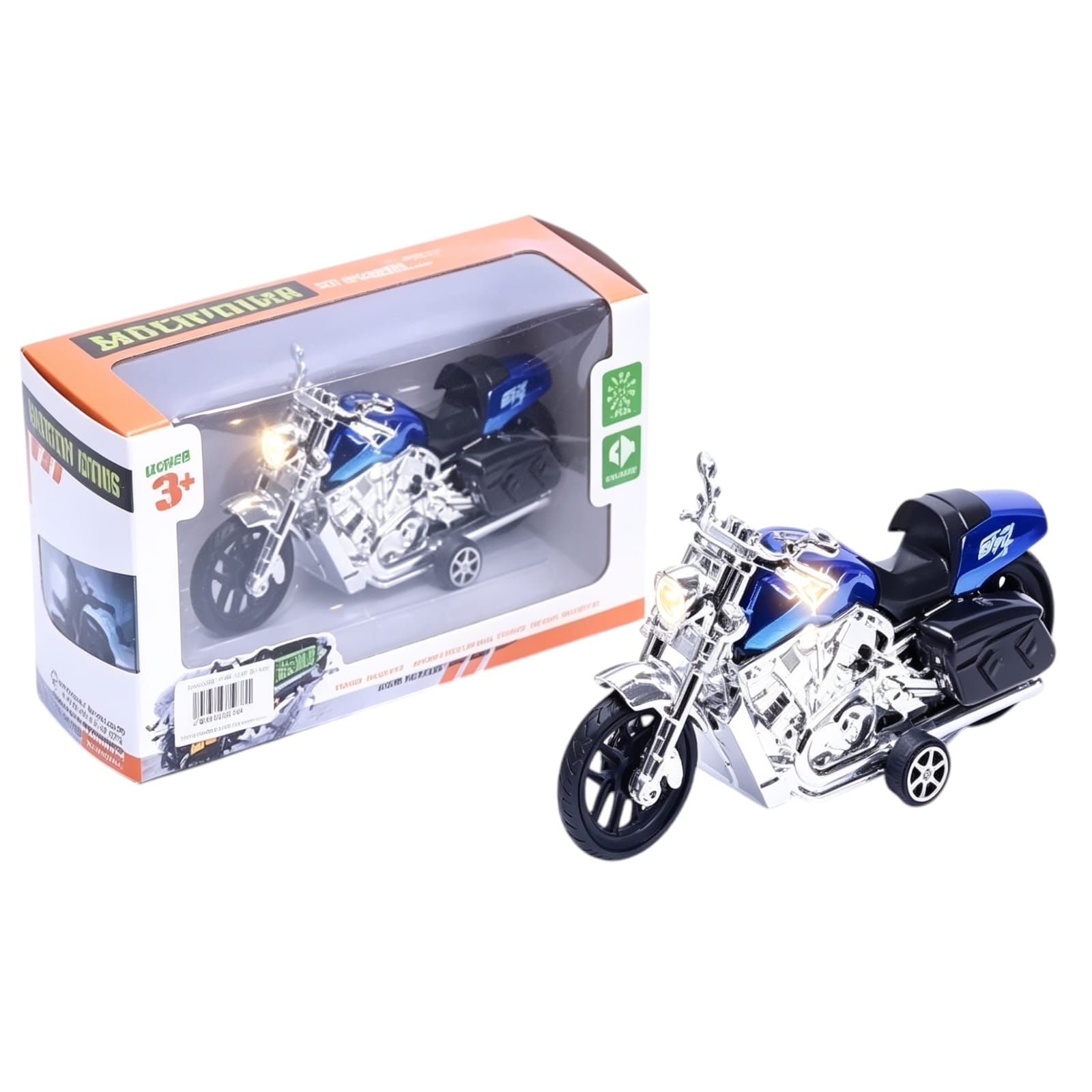 40100 MOTO FRICCION LUZ SONIDO C/PILA 18.5X9X5