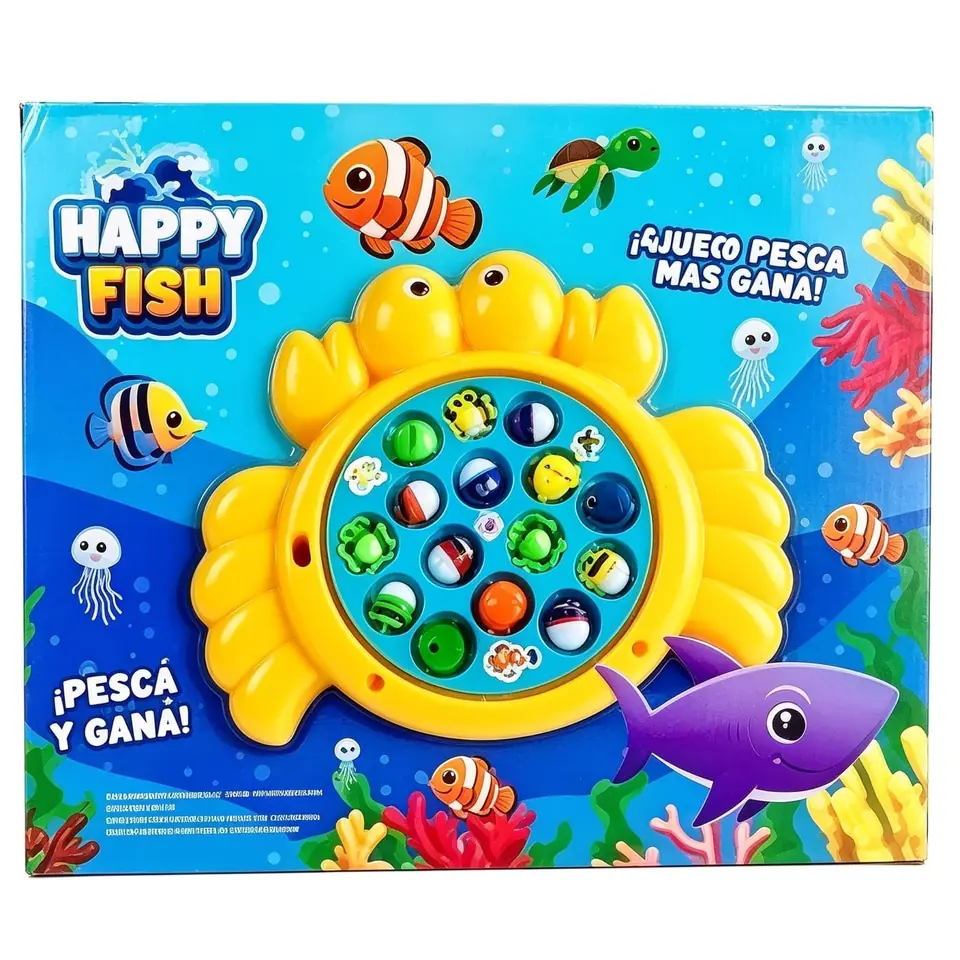 53571 - CONJUNTO PESCA MAGIC PILA  28X23X5