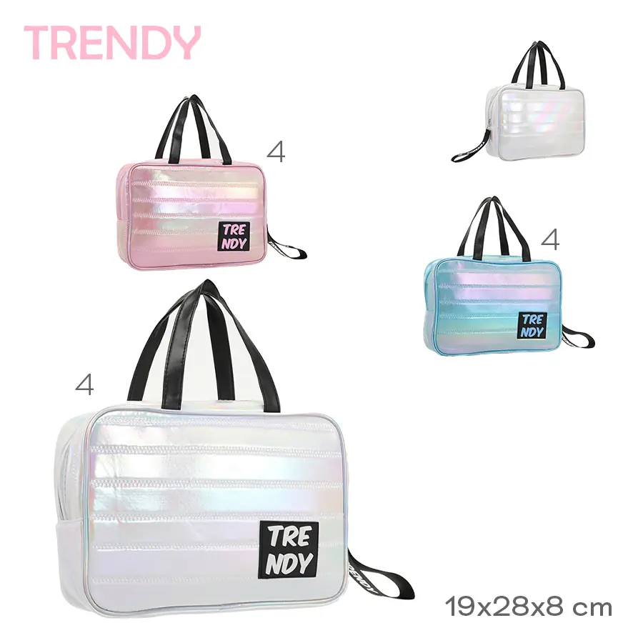 Portacosméticos Trendy Nylon 28x19x8cm Marroquinería