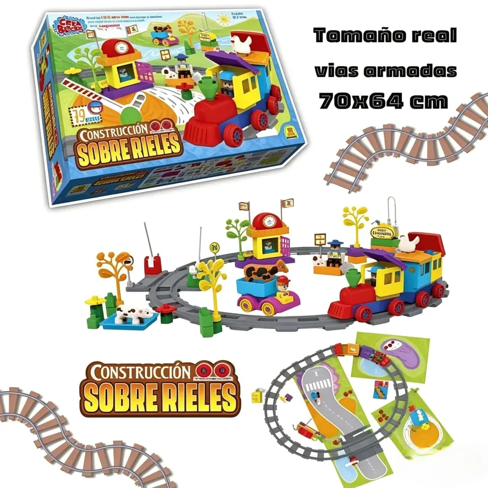 IM140 – CONSTRUCCION SOBRE RIELES (BLOCKS/CONSTRUCCION CAJA X  )