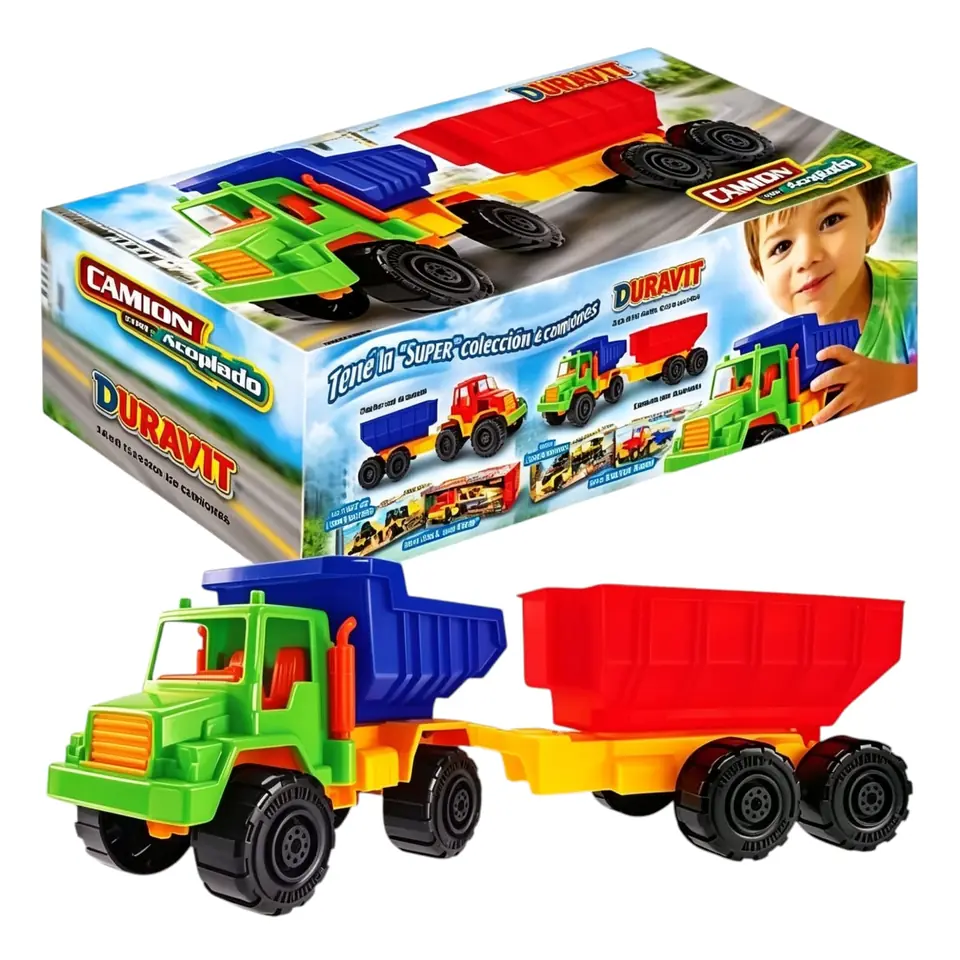 209 CAMION CHICO CON VOLQUETE   DURAVIT (Caja  6)