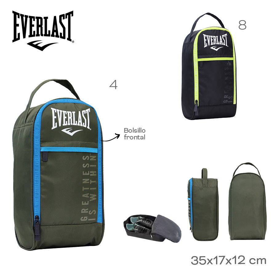 28512 - Botinero Everlast +INFO+FOTOS  Info: Bolsillo frontal  Composición: Nylon  Alto: 35cm  Ancho: 17cm  Profundidad: 12cm