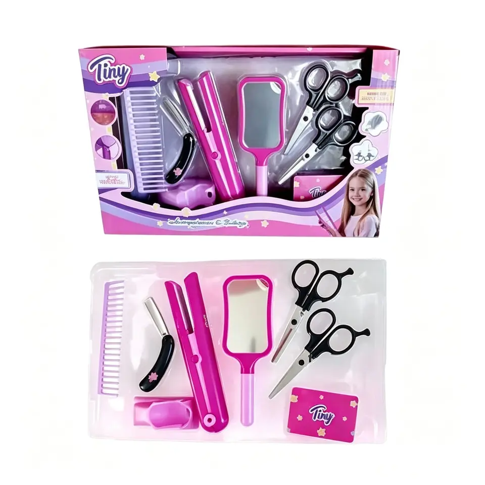 *56787- SET DE BELLEZA ESTILISTA TINY LUZ Y SONIDO A PILA 40X7X6  +INFO+FOTOS
