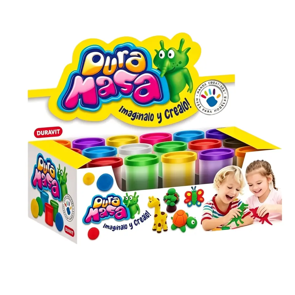 703 - Masas  Display exhibidor x36 , 6 colores DURAVIT (caja x5)